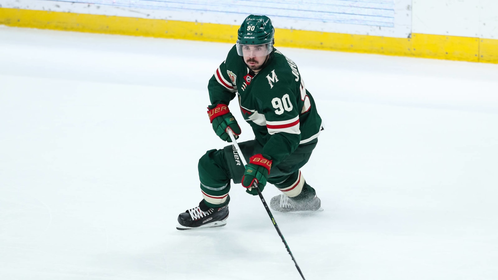 Wild forward Marcus Johansson broke arm during Game 3