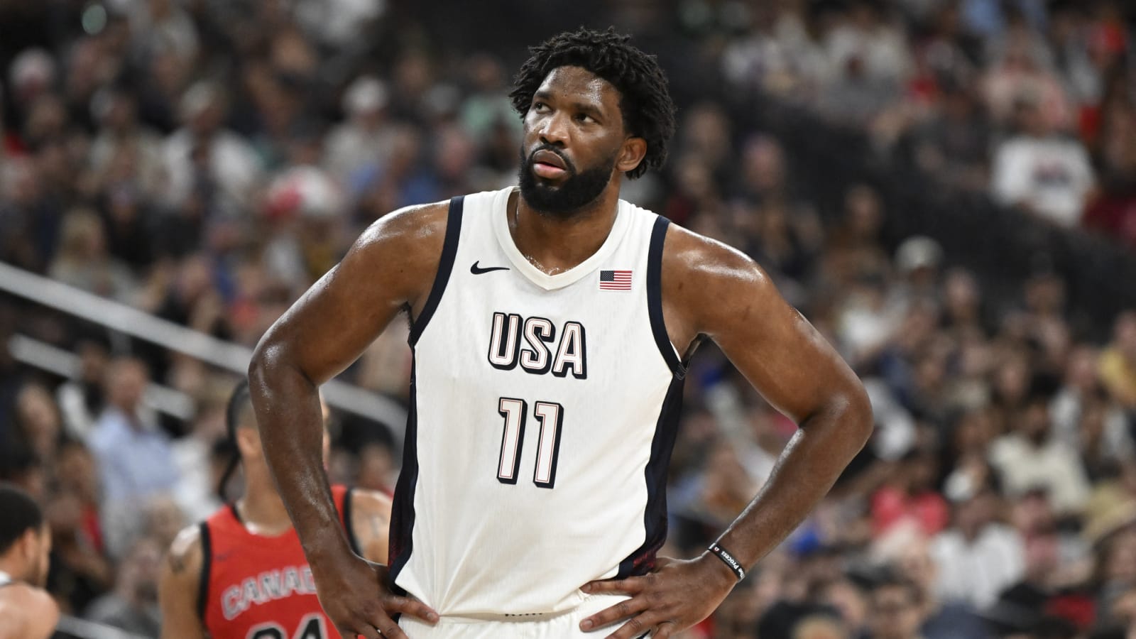 Why fans are booing Team USA&#39;s Joel Embiid at Paris Olympics