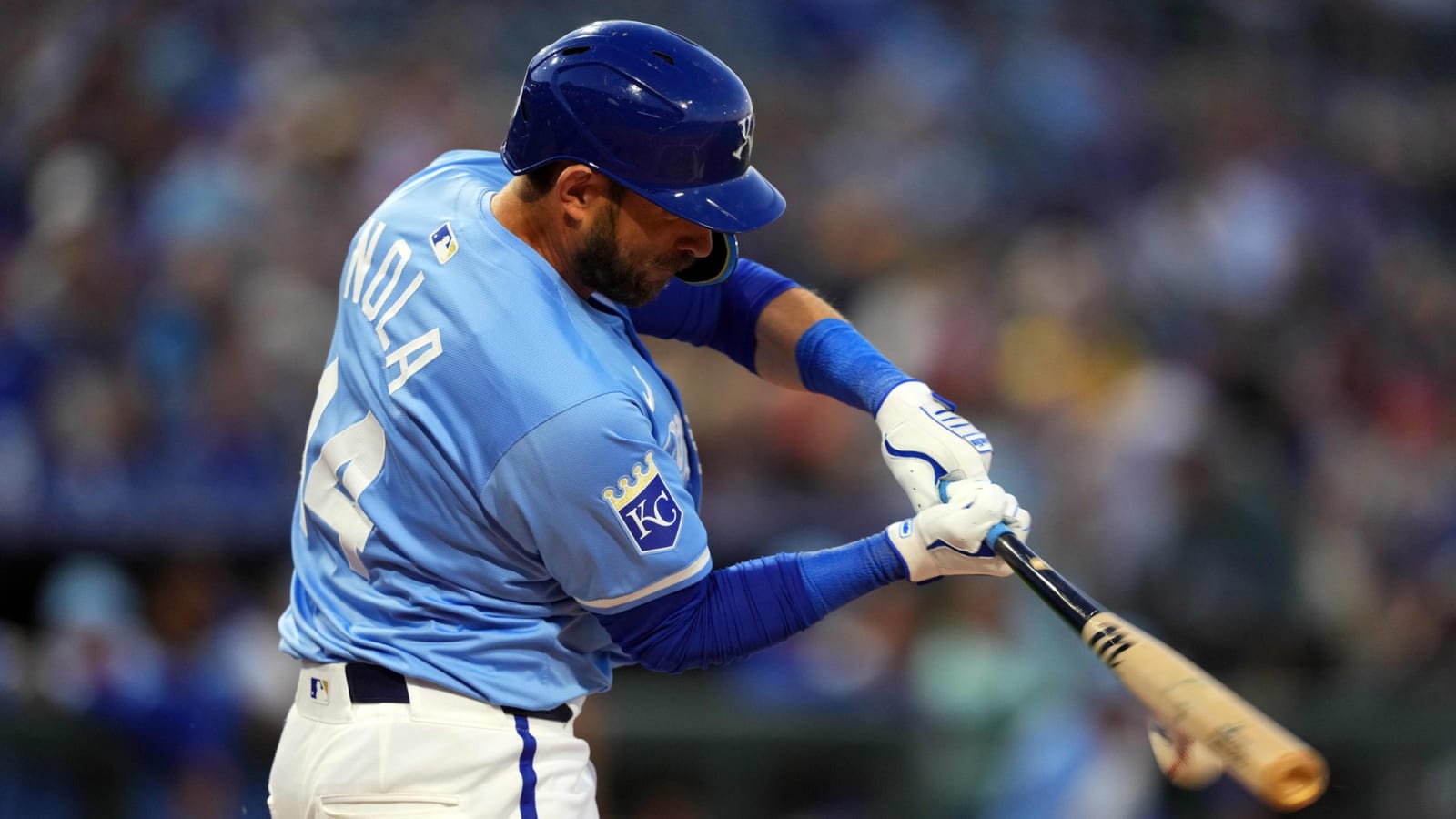 Royals designate veteran catcher, outfielder for assignment