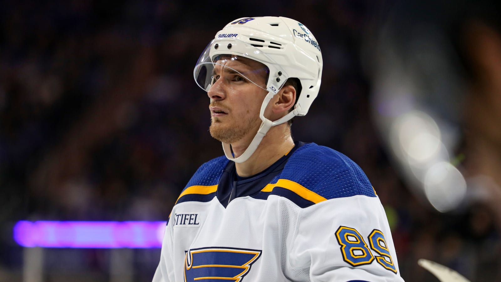 Blues hoping to extend forward Pavel Buchnevich