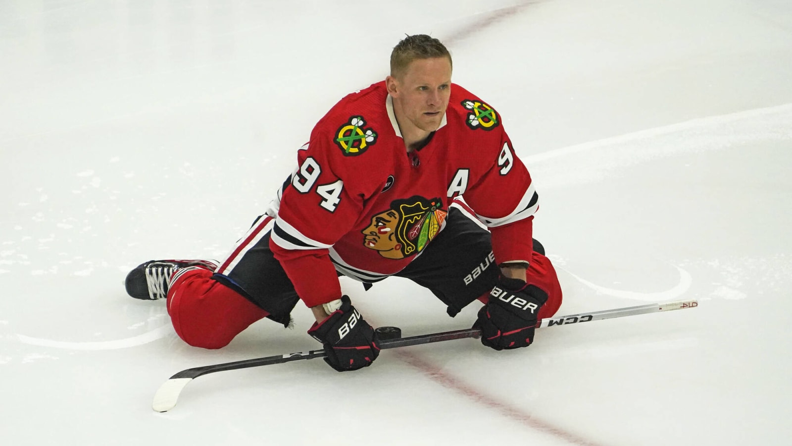 Corey Perry absent from Blackhawks practice after missing game as 'organizational decision'