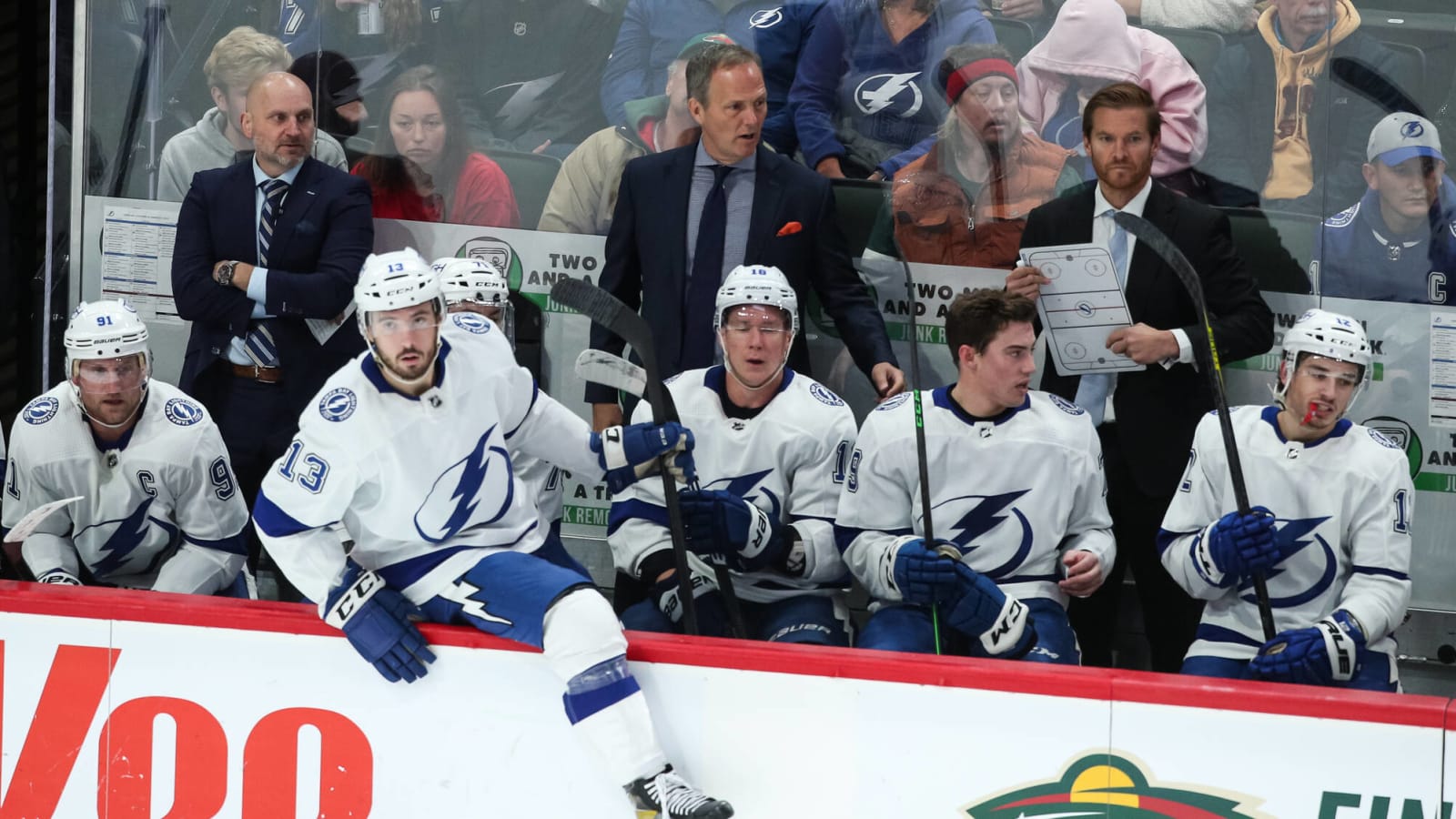 What’s the level of concern for the Tampa Bay Lightning?