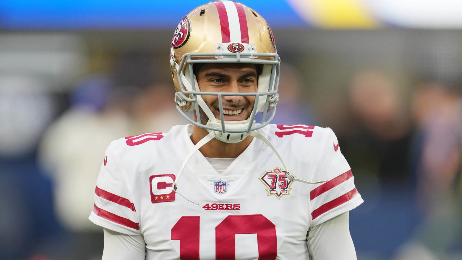 Garoppolo says goodbye to 49ers fans, hints he'll be traded