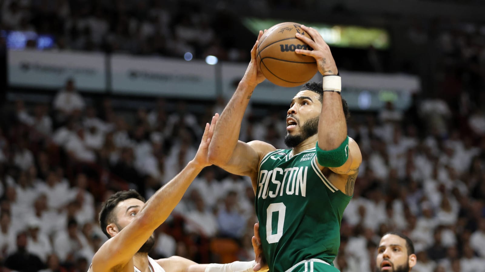Jayson Tatum breaks pair of Celtics franchise playoff records in Game 4 vs. Heat