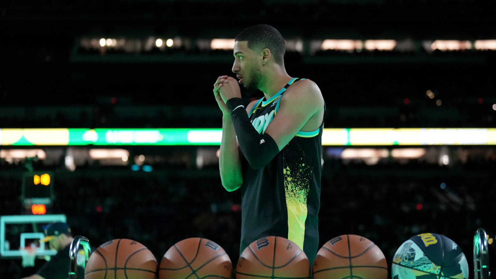 Watch: Tyrese Haliburton gets molten hot at NBA All-Star Game