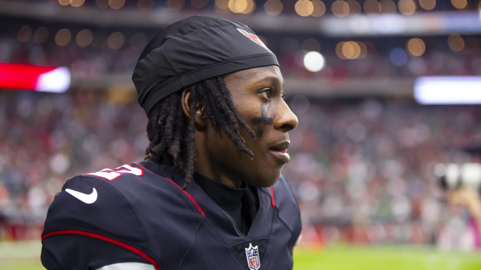 Cardinals WR Marquise Brown helped off field after suffering ankle injury