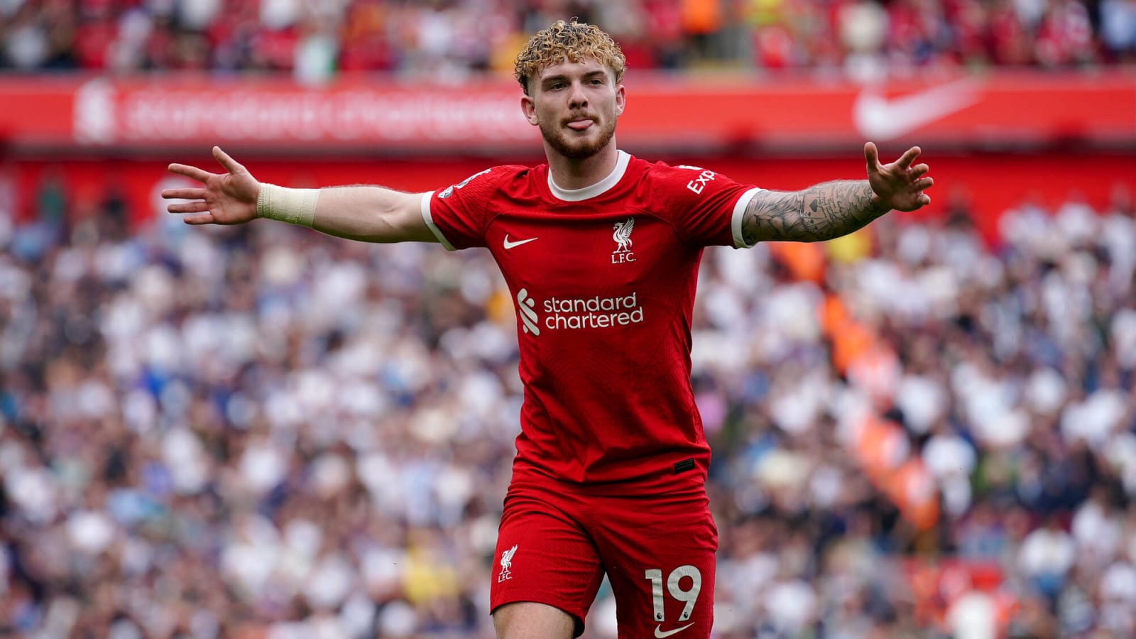 Watch: Harvey Elliott surprised even himself as he makes confession over his screamer v Spurs