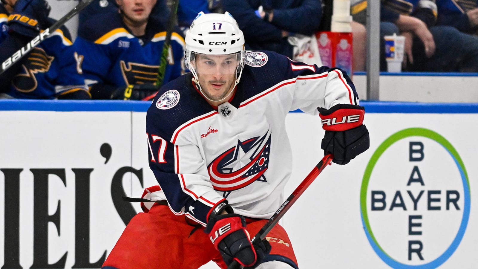 Columbus signs Justin Danforth to one-year extension