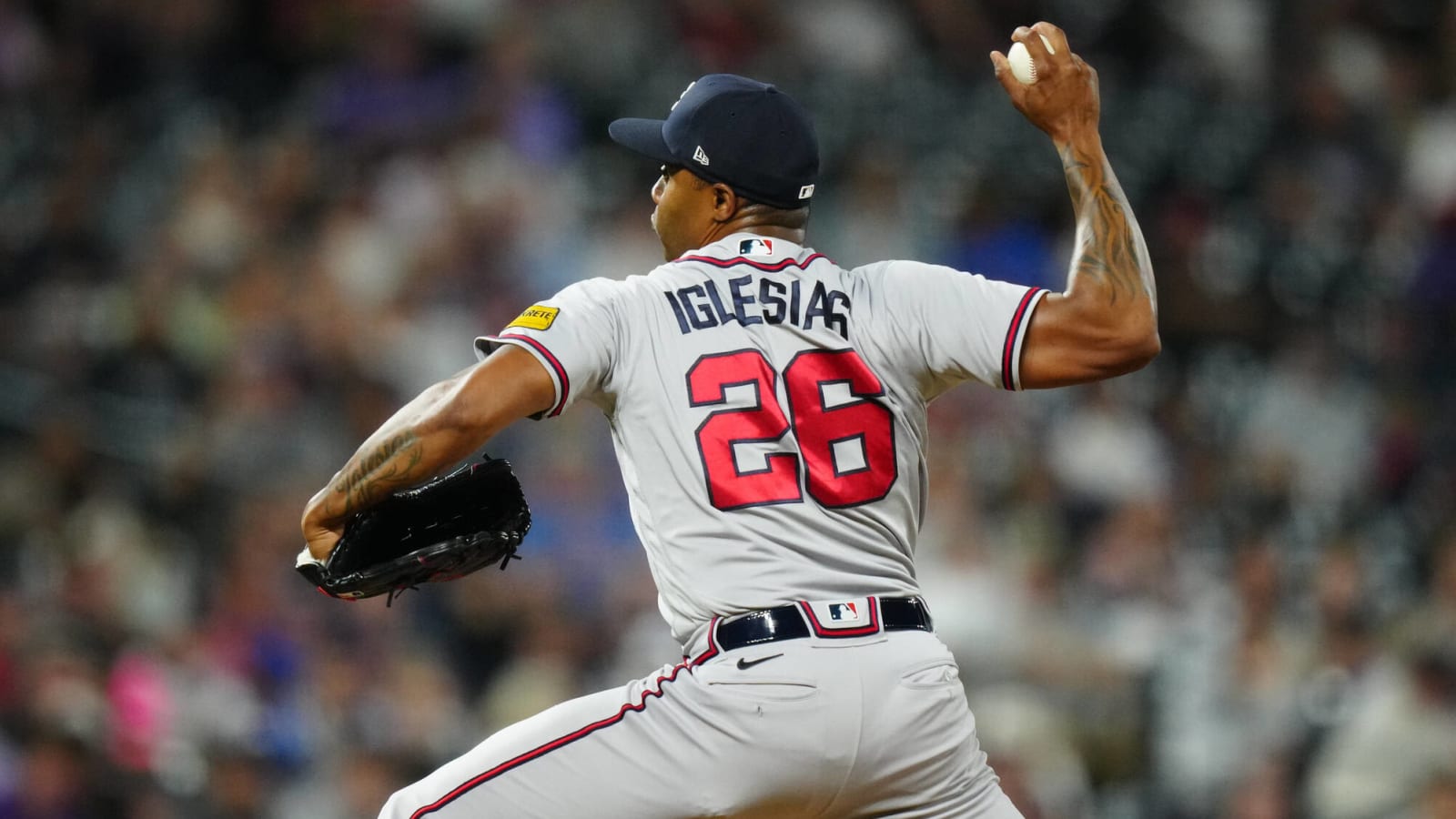 Braves closer Raisel Iglesias has been dominant since his arrival