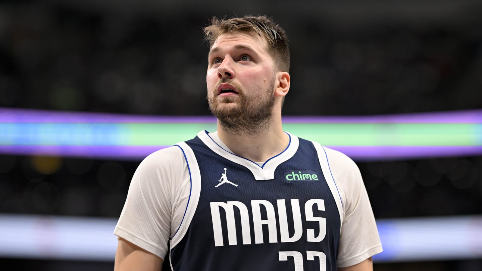 Watch: Luka Doncic heads to locker room with apparent injury