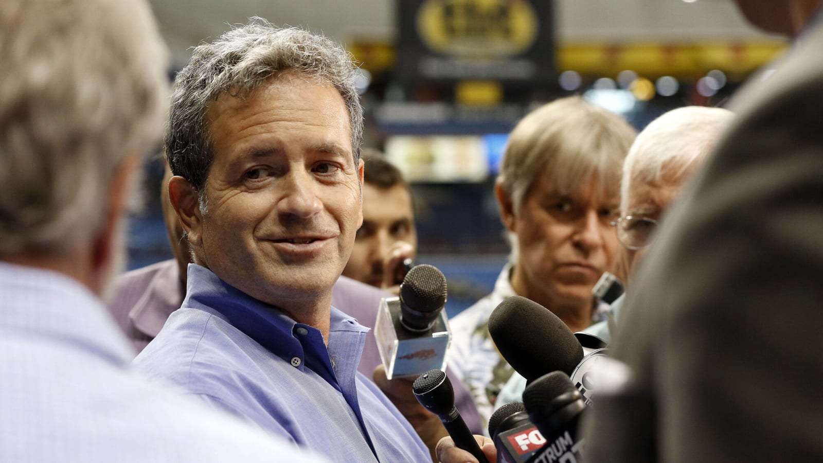 Rays organization speaks after hurricane damage to Tropicana Field