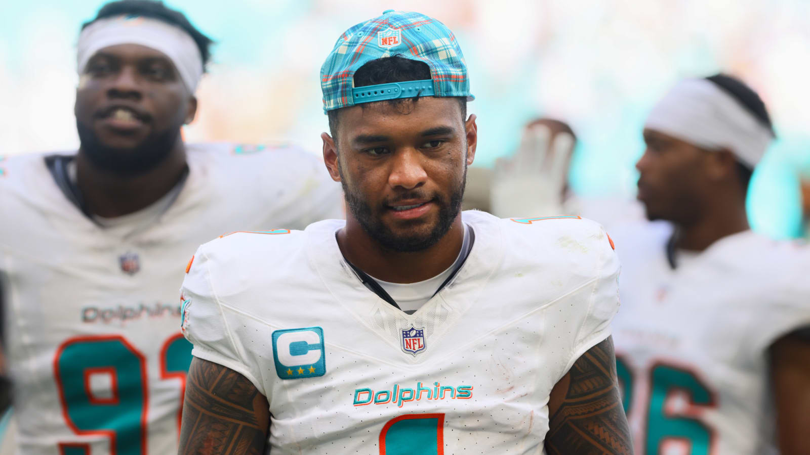 Tua Tagovailoa discusses former Bills players' impact on Dolphins for 'TNF'