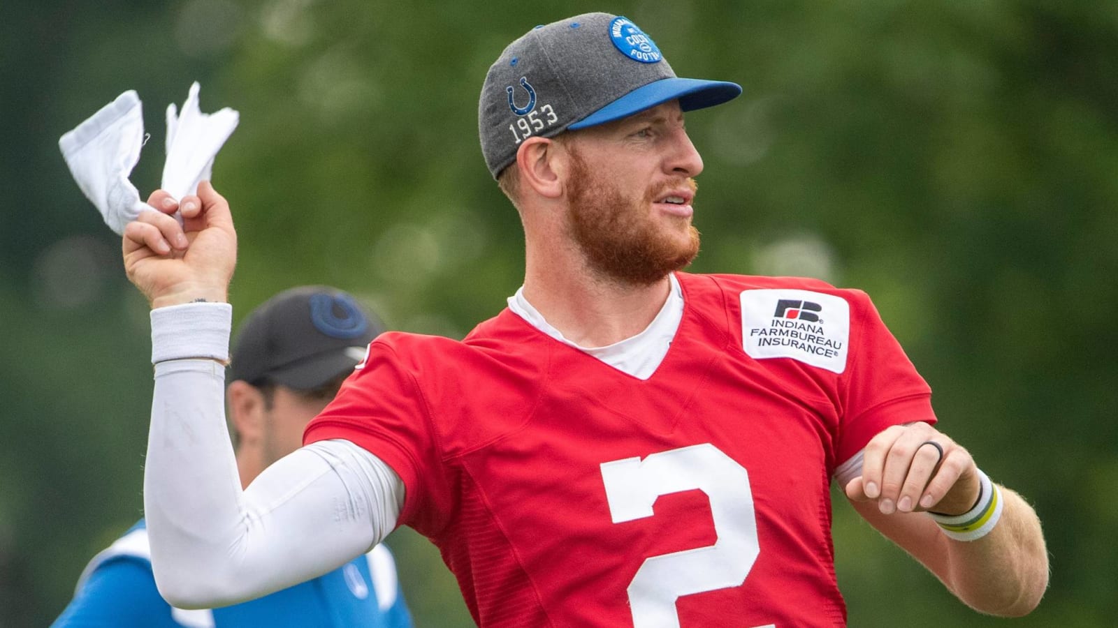 Carson Wentz on track to return from foot injury in Week 1?