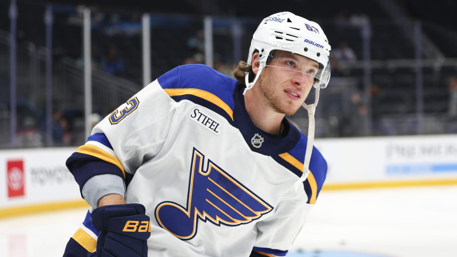 Blues sign young winger to two-year extension