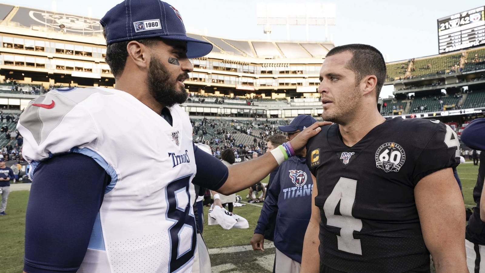 Marcus Mariota: Raiders are Derek Carr's team