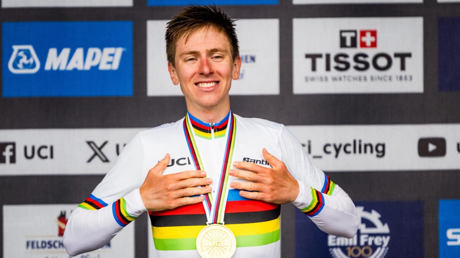 Pogacar only third to complete men's cycling's triple crown