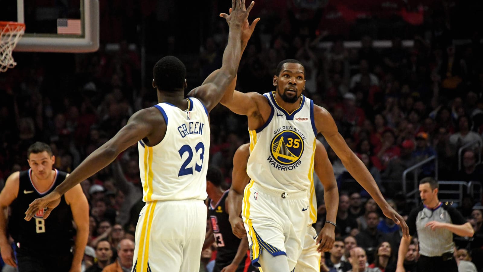 Draymond Green weighs in on Warriors potentially trading for Durant