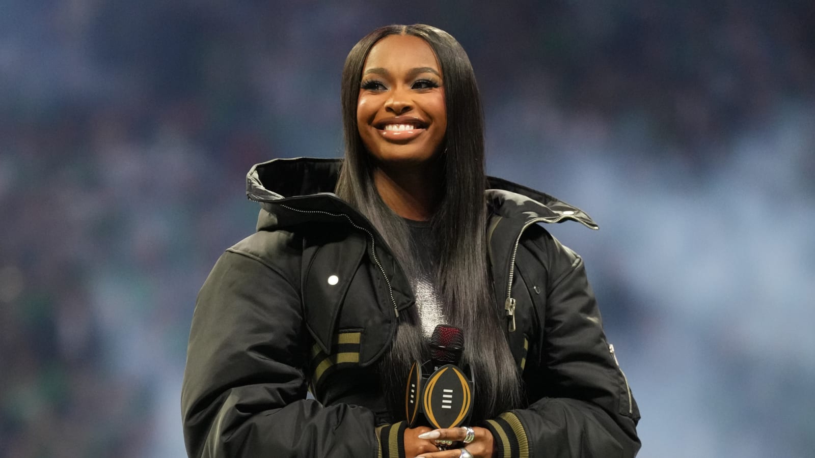 Coco Jones Delivered &#39;Perfect&#39; National Anthem At Monday&#39;s National Championship