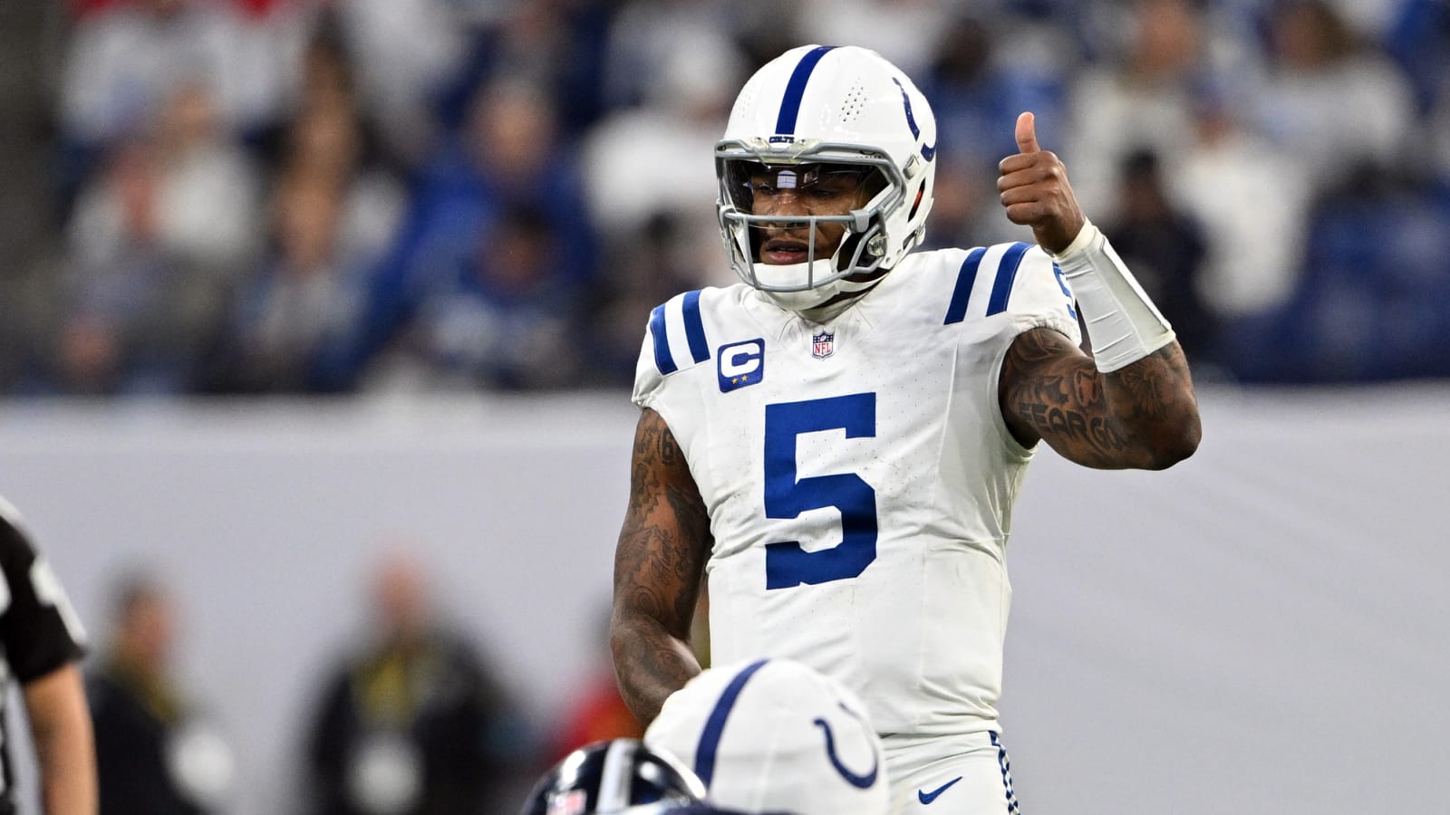 Michael Pittman Jr. Details How Anthony Richardson Responded To Being Benched