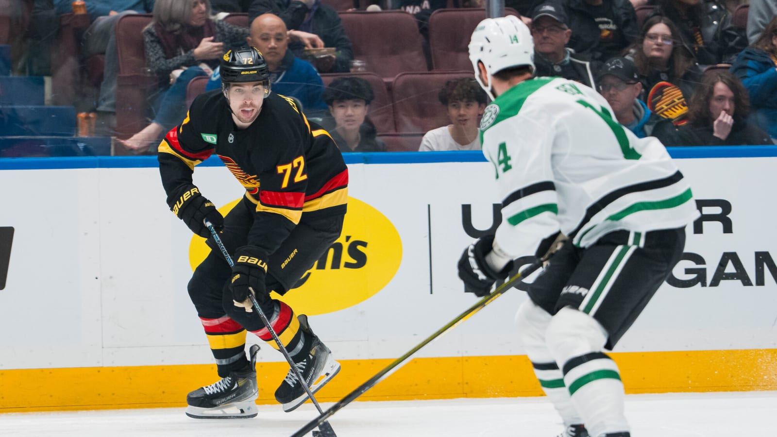 Scary Scene in Vancouver as Filip Chytil Suffers Devastating Head Injury from Dangerous Jason Dickinson Hit