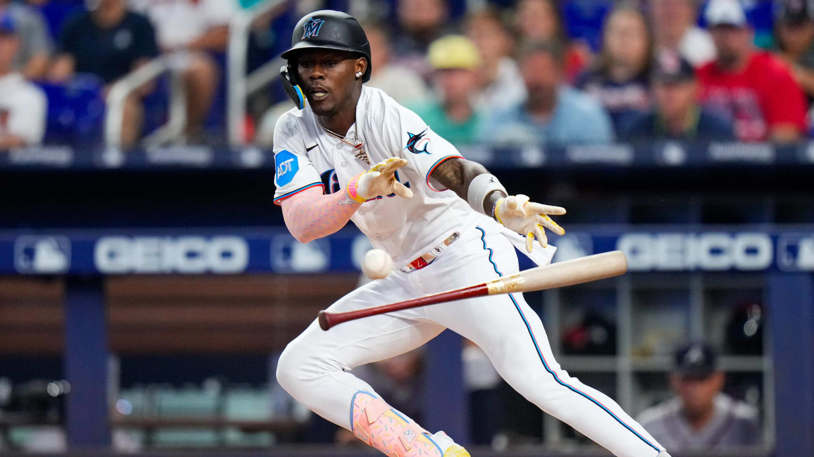 Marlins win arbitration with talented outfielder