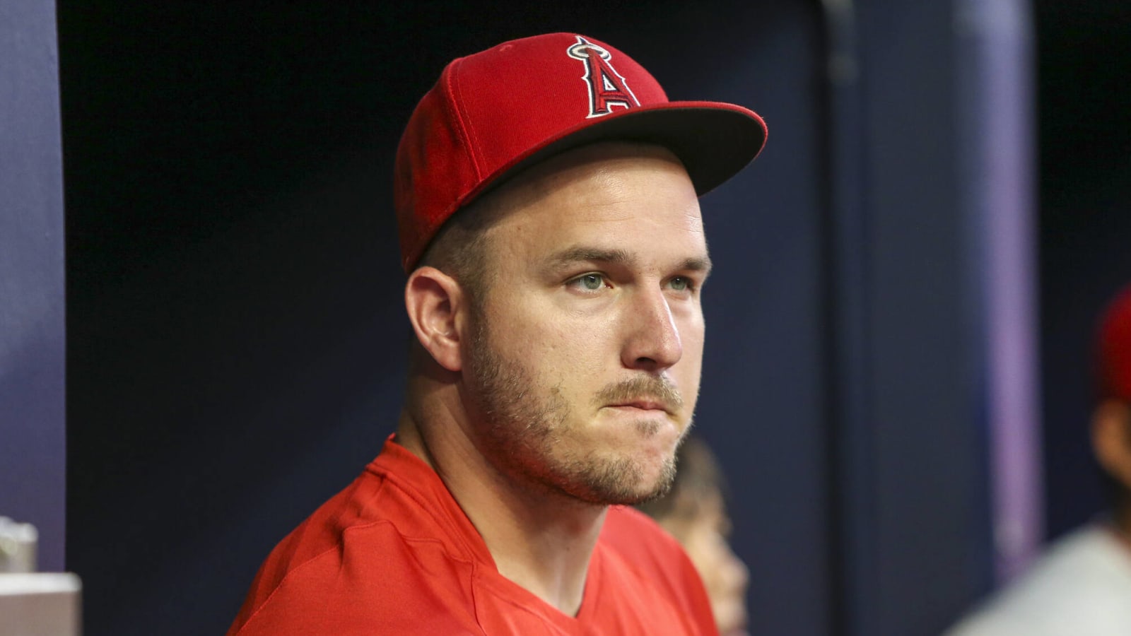 Los Angeles Angels Star Trout Spotted At Philadelphia Eagles and