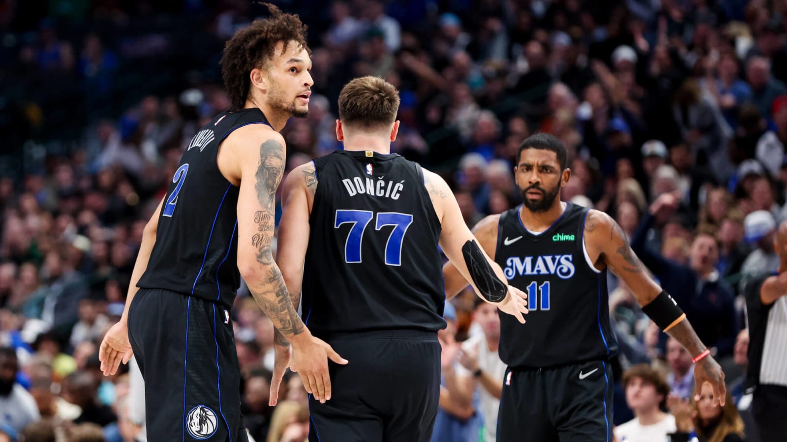 Mavs rookie defends Luka Doncic, Kyrie Irving as teammates