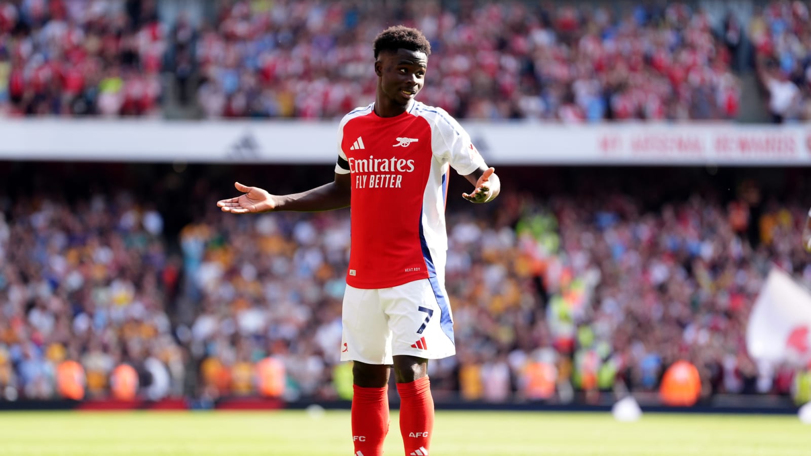 Is Bukayo Saka being underpaid by Arsenal after Sterling arrival?