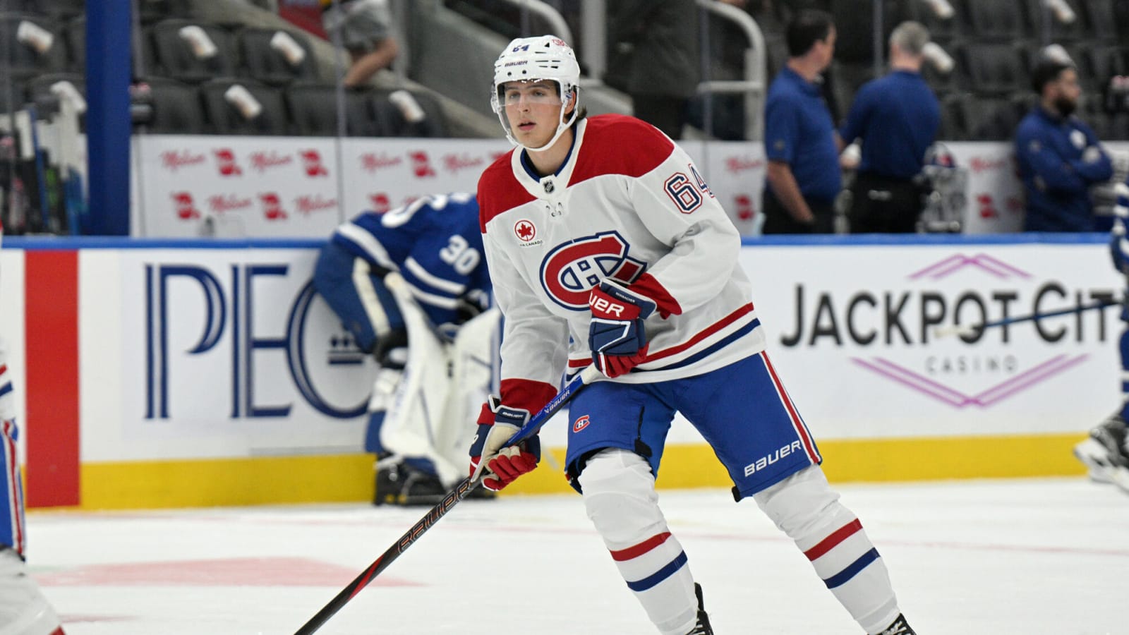 Unexpected Reinforcement Arrives on Defense for the Montreal Canadiens&#39; Practice