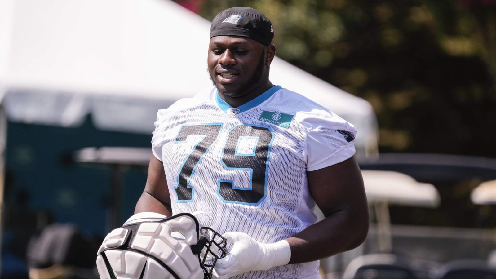 Panthers name rookie Ikem Ekwonu staring LT