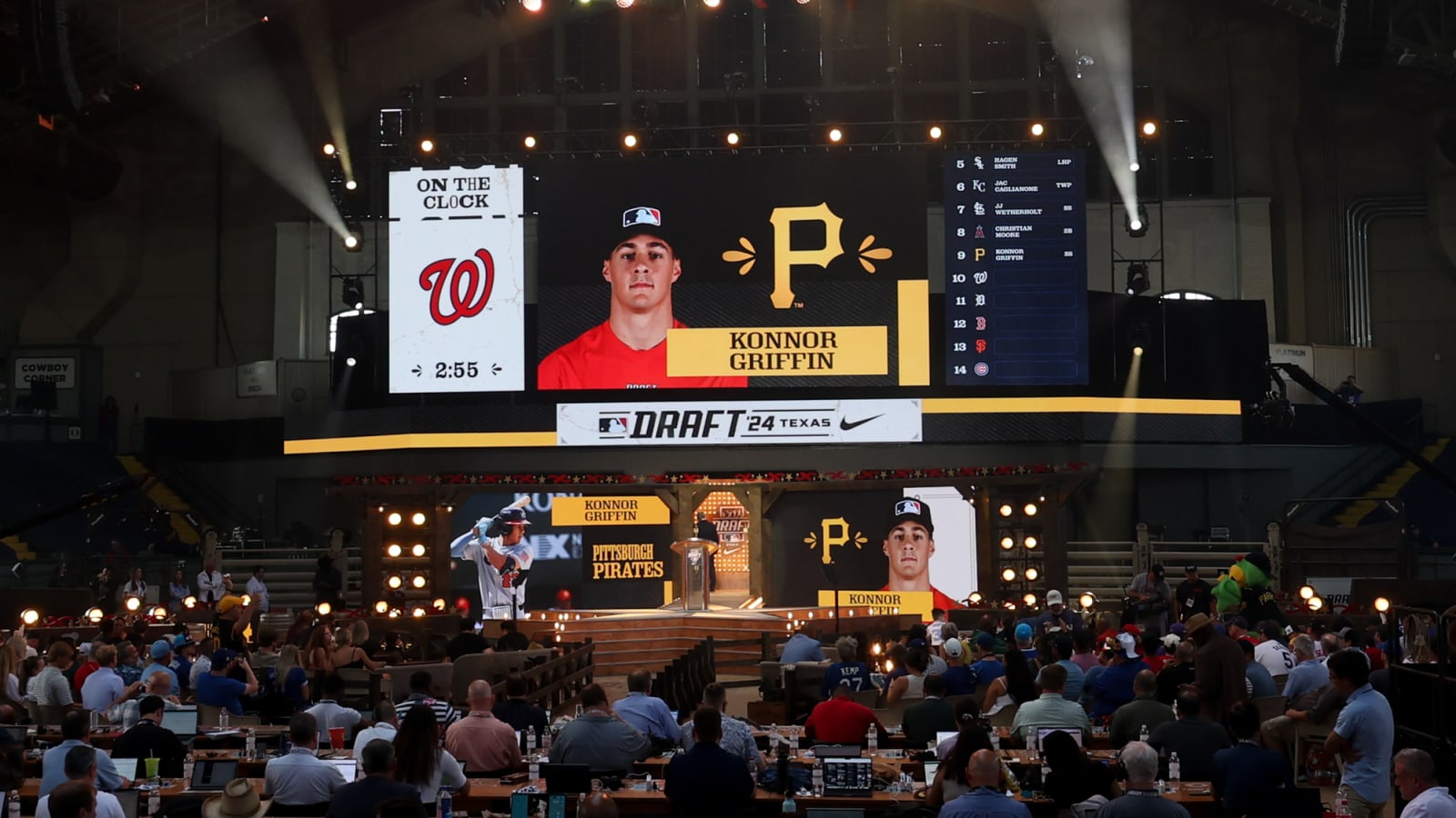 Pirates Sign First-Round Draft Pick Konnor Griffin