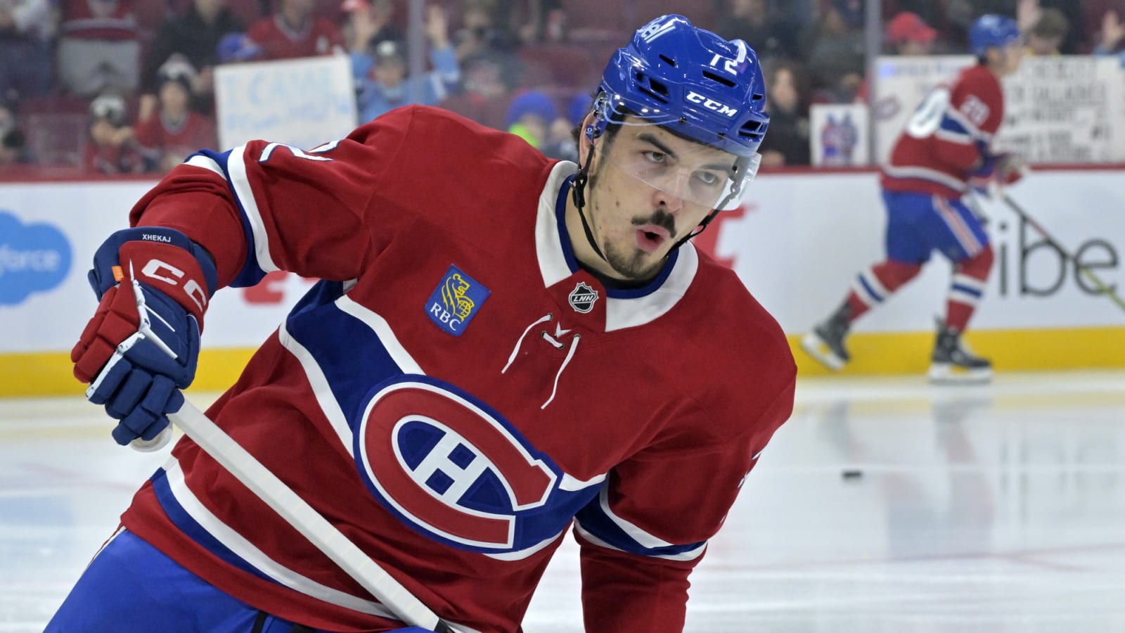 Arber Xhekaj Shows His Frustration After Getting Healthy Scratched For a Second Game in a Row