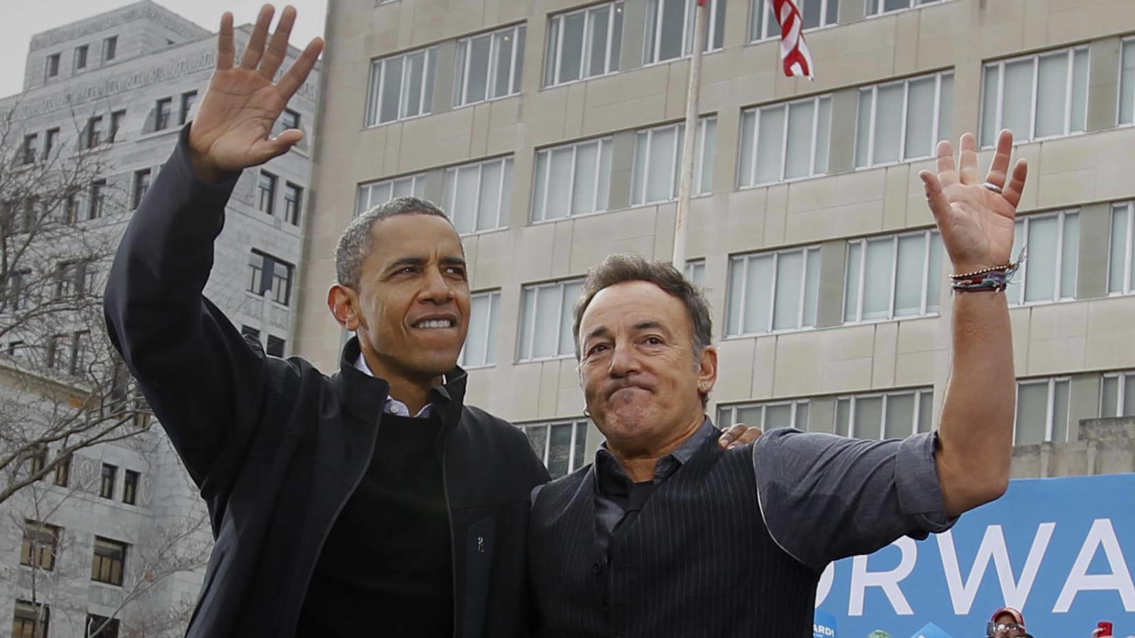 Obama and Springsteen launch eight-episode Spotify podcast series