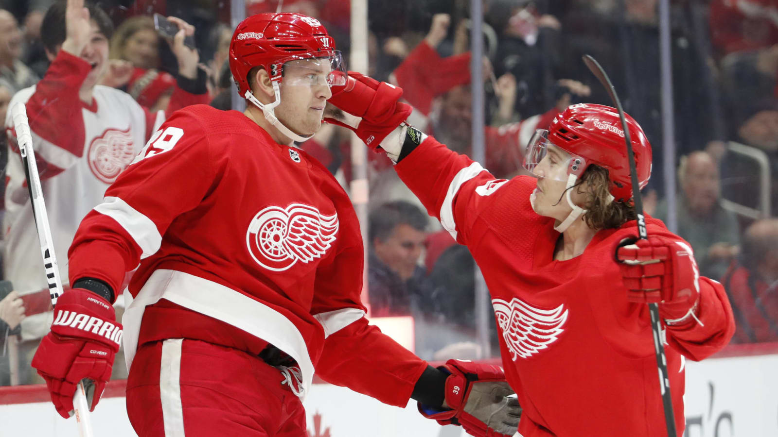 Red Wings taking calls on Anthony Mantha, Tyler Bertuzzi