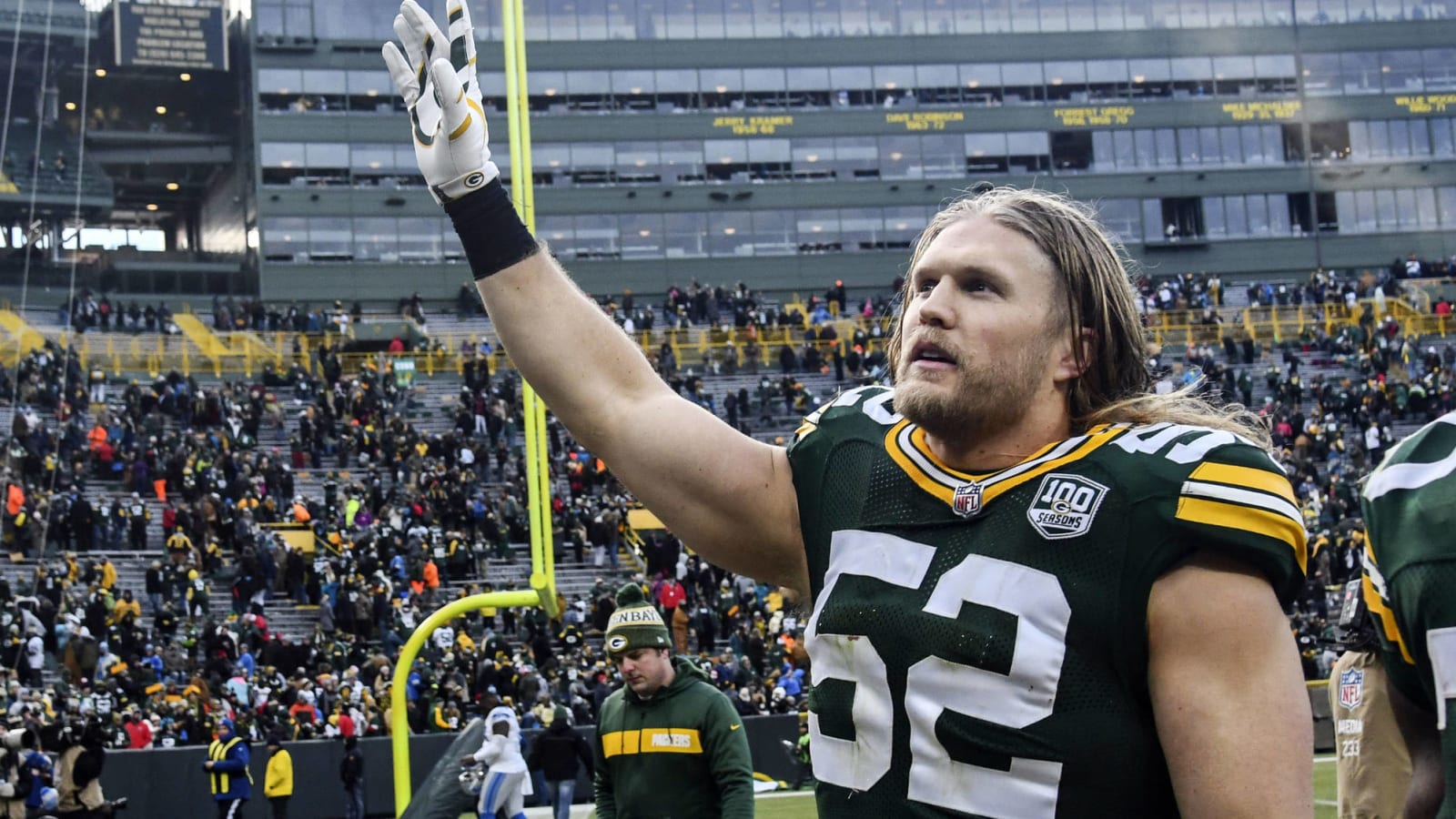 Clay Matthews reacts to Packers giving Rashan Gary his former number
