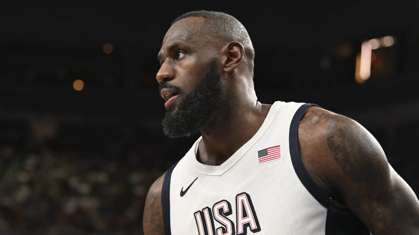 LeBron James meeting Team USA athlete Chari Hawkins in her middle school days goes viral