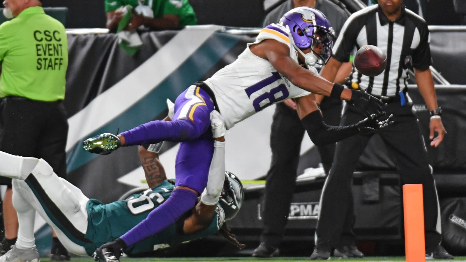Watch: Brutal Justin Jefferson blunder cost Vikings points before halftime