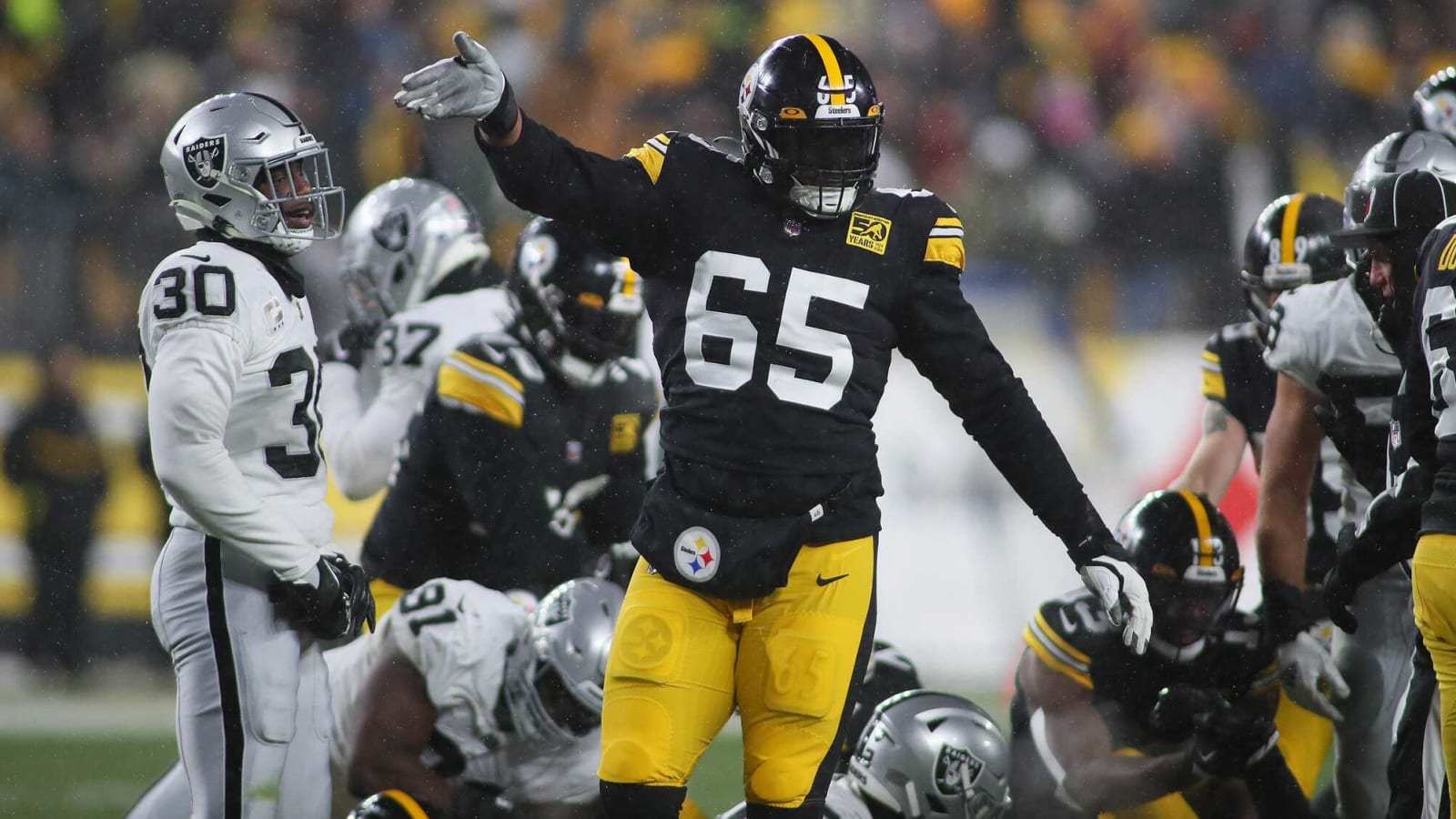 Steelers&#39; Dan Moore Jr. Admits Pittsburgh Didn&#39;t Have A Great Plan To Stop Browns&#39; Myles Garrett