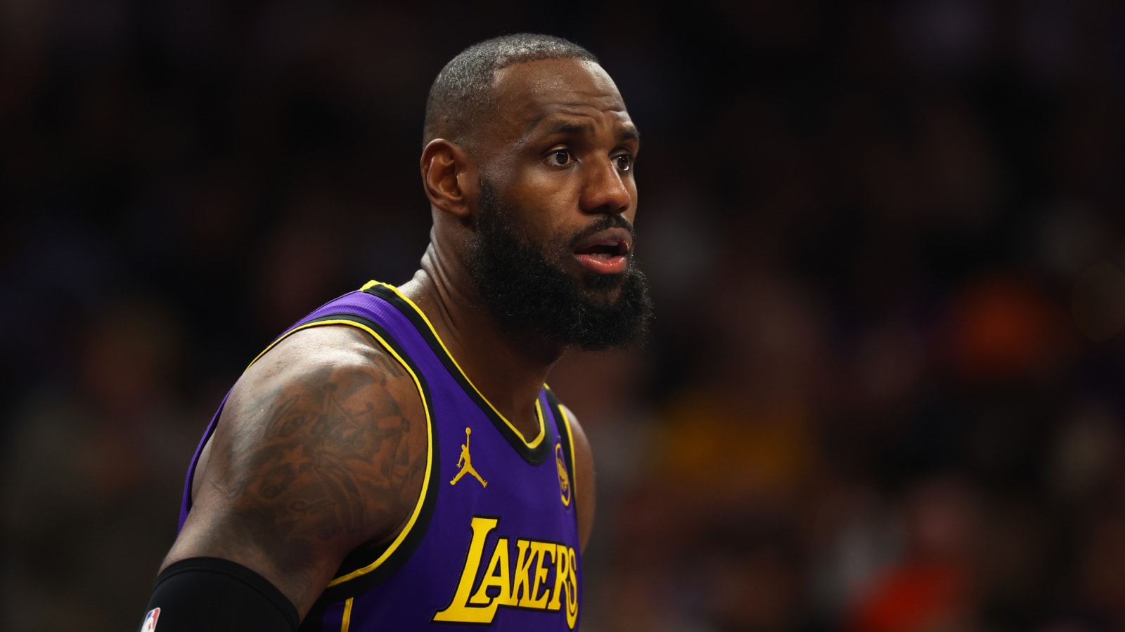Lebron james not playing best sale