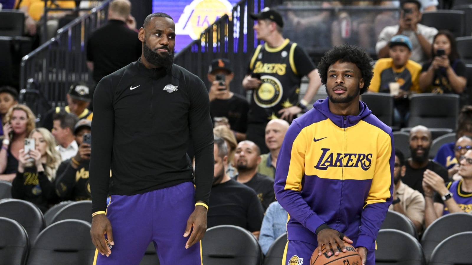 James equates dream highlight with Bronny to iconic MLB moment