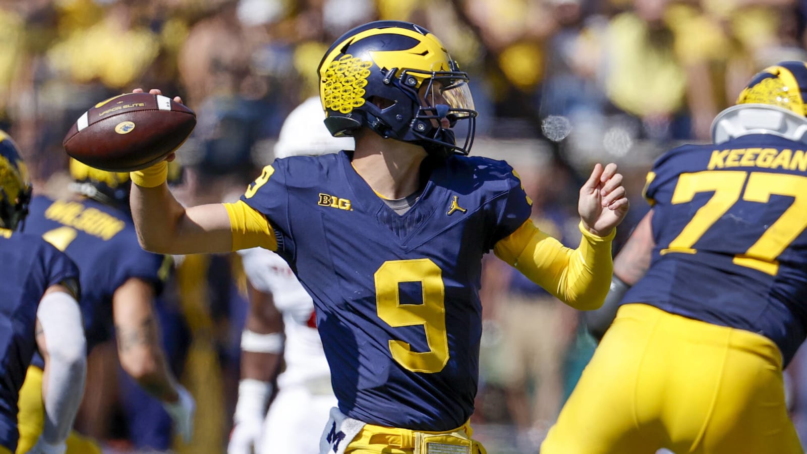 Michigan QB J.J. McCarthy takes big slide in new mock draft