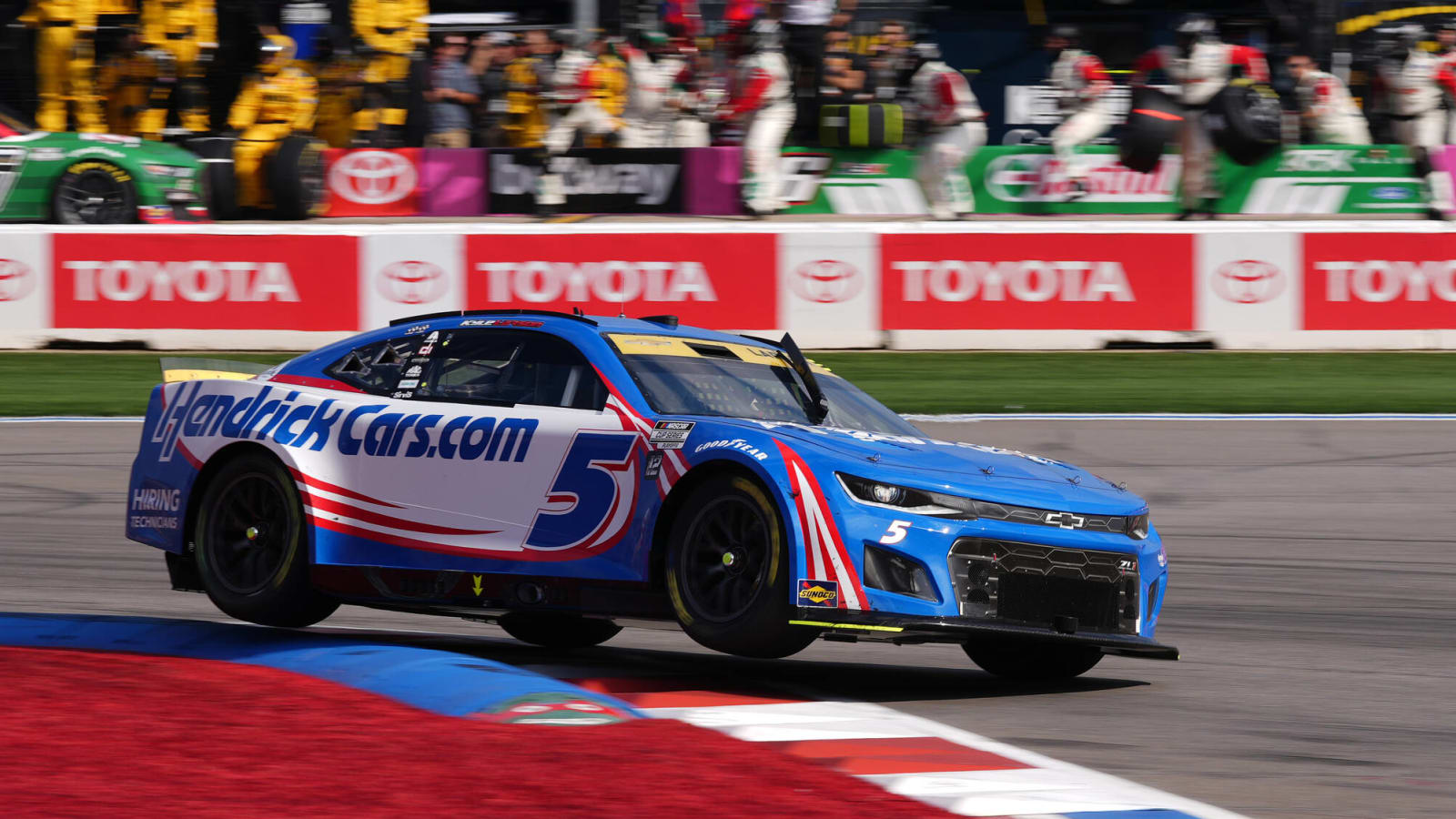 Kyle Larson on crash that forced toe link repair 'Dumb mistake on my