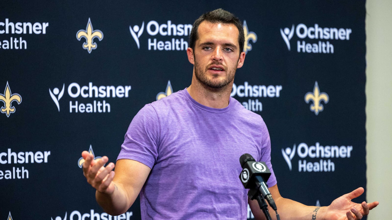 Saints' Derek Carr addresses being benched at end of Raiders tenure