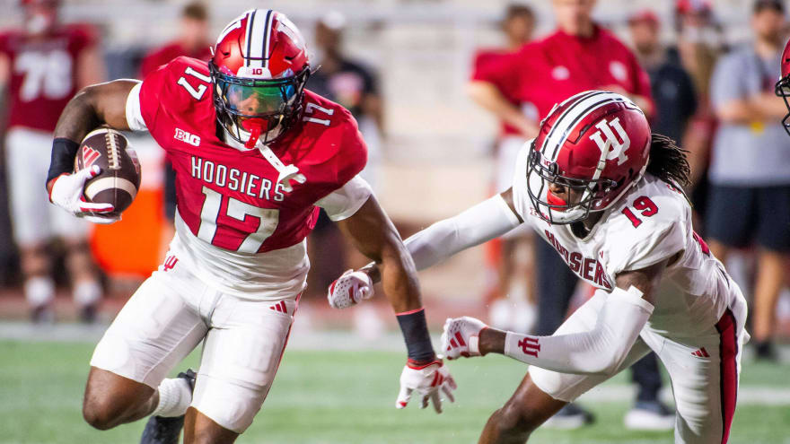 Revamped Indiana Running Back Room Shows Depth, Versatility in Spring Game