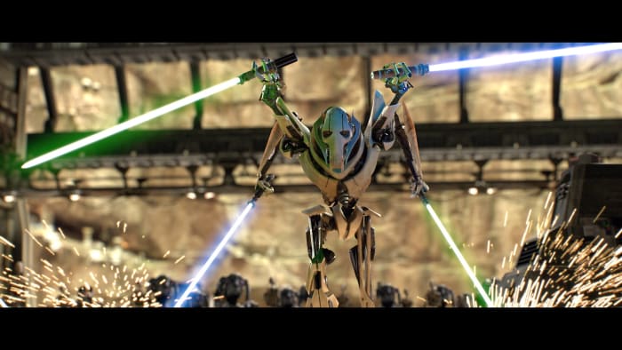 General Grievous wasn’t played by an actor