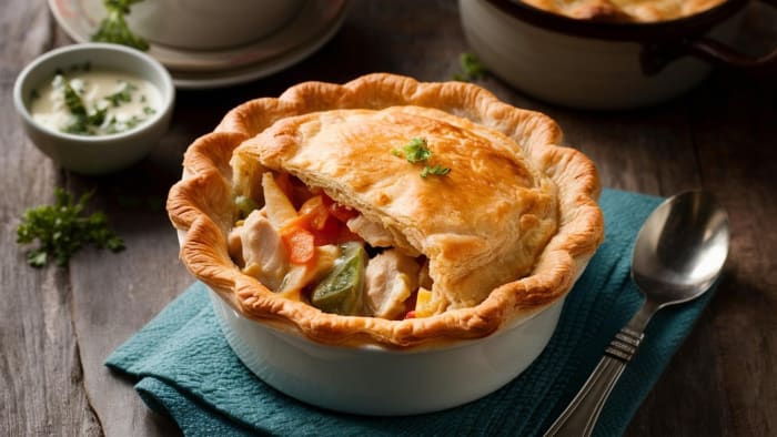 Turkey pot pie