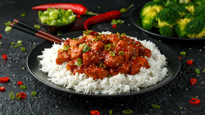 General Tso’s chicken