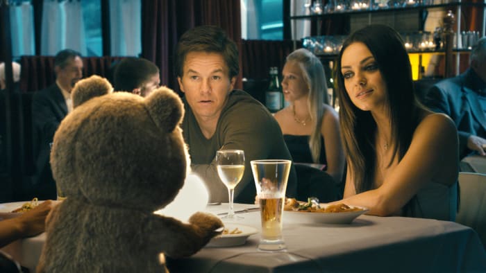 Wahlberg and Kunis had worked together before