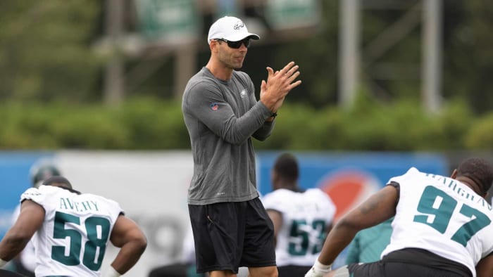 New Coordinator: Jonathan Gannon, Eagles defensive coordinator