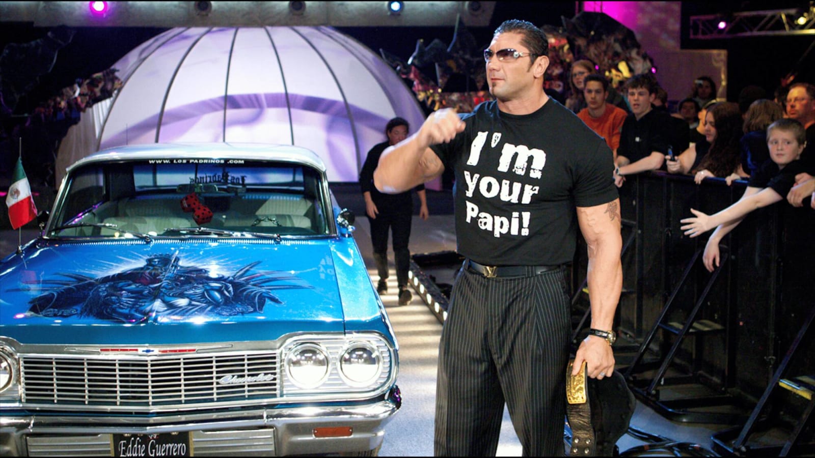 Dave Bautista is selling Eddie Guerrero tribute Chevy Impala